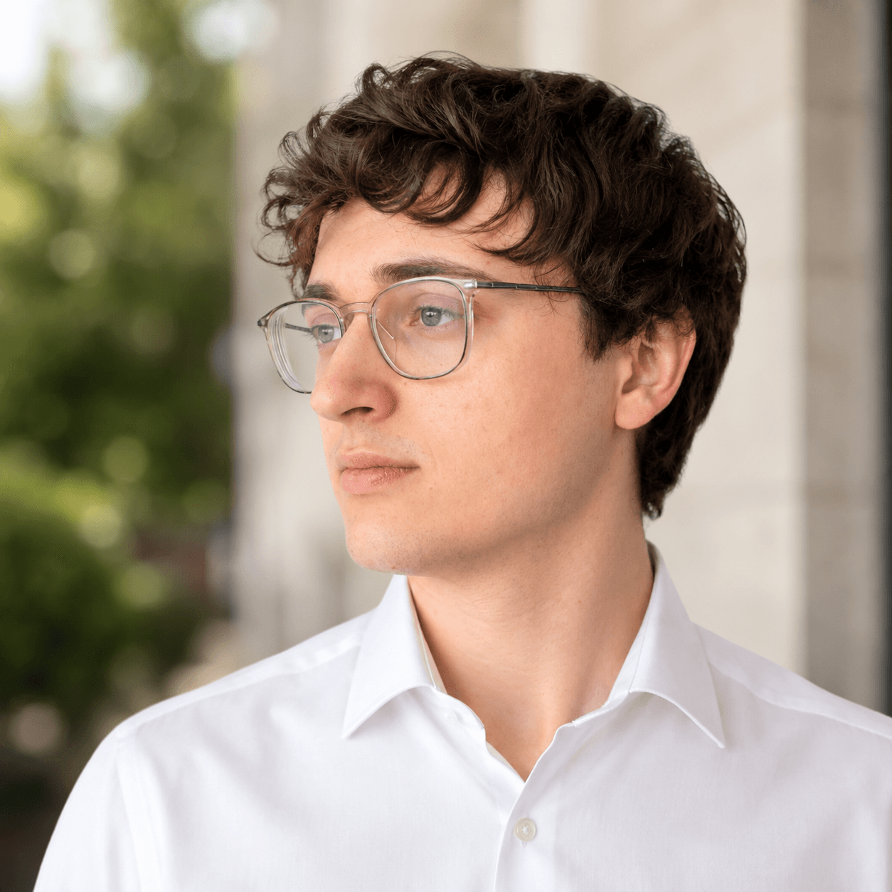 Portrait of Logan, founder of Logan J Studios